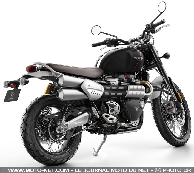 Trail Essai Triumph Scrambler XC et XE grande évasion hyper connectée