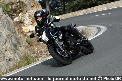 Essai Kawasaki ER-6N 2009 : peaufinée pour mieux régner !