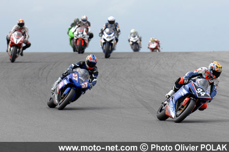Cinquième épreuve du Championnat de France Superbike à Lédenon