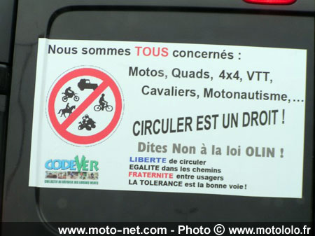 Circulation dans les chemins : l'avenir de la moto verte se joue dans les départements