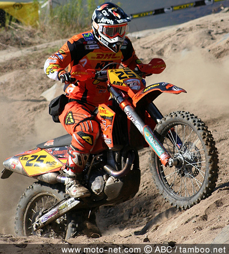 Ivan Cervantes - Championnat du monde d'enduro GP Acerbis du Canada 2007 : les français s'en sortent bien