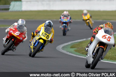  Leigh Smith, Le Coquen, Michel, Loiseau et Dunikowski - Septième et dernière épreuve du Championnat de France Superbike à Magny-Cours