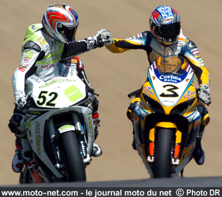 James Toseland et Max Biaggi - Épreuve Mondial Superbike et Supersport Lausitzring 2007 : la présentation sur Moto-Net.Com
