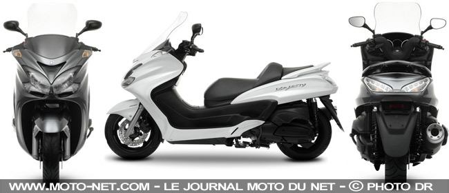 Majesty 400 abs - Nouveautés 2009 Yamaha XJ6 : la Diversion se dénude à Milan