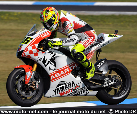  Valentino Rossi - Grand Prix Moto d'Australie 2007 : le tour par tour sur Moto-Net.Com