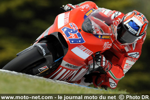  Casey Stoner - Grand Prix Moto d'Australie 2007 : le tour par tour sur Moto-Net.Com