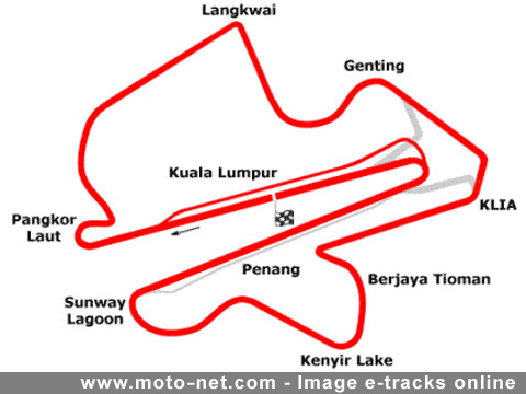Le Grand Prix de Malaisie MotoGP 2007 : la présentation sur Moto-Net