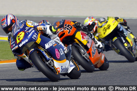 Alvaro Bautista, Mika Kallio et Andrea Dovizioso- Grand Prix Moto de Valence 2007 : le tour par tour sur Moto-Net.Com