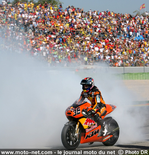 Mika Kallio 1er - Grand Prix Moto de Valence 2007 : le tour par tour sur Moto-Net.Com