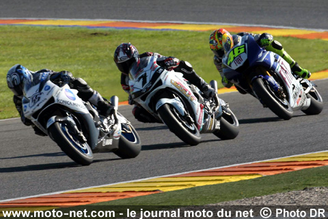 Shinya Nakano, Carlos Checa et Valentino Rossi - Grand Prix Moto de Valence 2007 : le tour par tour sur Moto-Net.Com