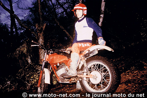 Dossier trial à l'ancienne : Marc Fontan (Dark Dog MotoTour) : le trial fait travailler le physique et le mental