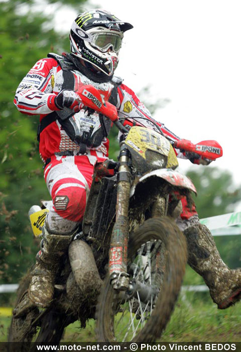 Championnat de France d'enduro à Villebret : la pluie gâche la fête...