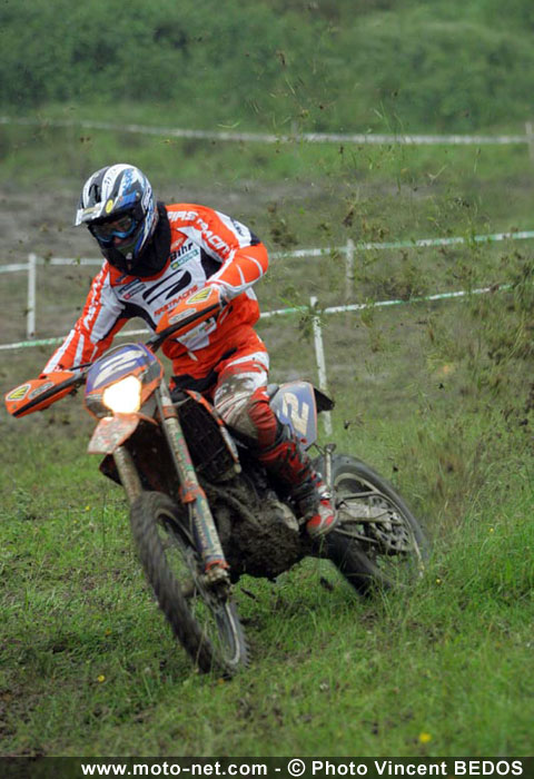 Championnat de France d'enduro à Villebret : la pluie gâche la fête...