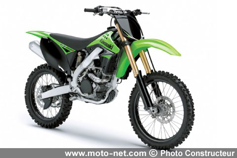 Nouveautés Kawasaki 2009 : les Verts donnent un aperçu des machines à gagner le MX 2009 !