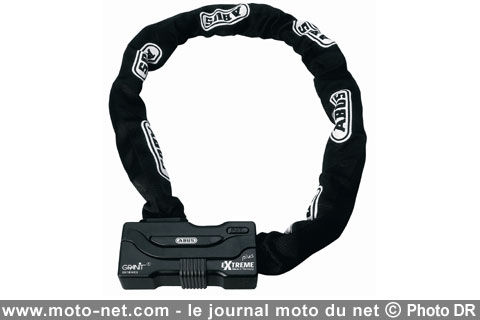 Antivol Abus Granit Extreme Plus chaine moto 110 SRA