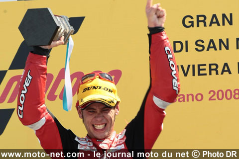Le Grand Prix de San Marin 250 tour par tour