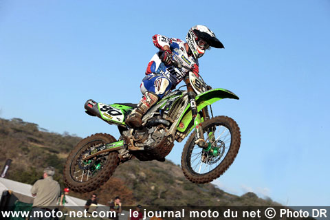 Sébastien Pourcel en championnat de France Elite MX1
