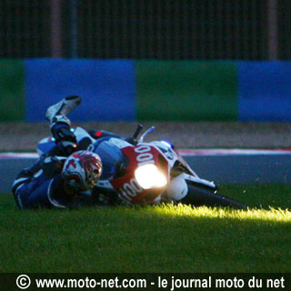 Chute de la Suzuki n°100