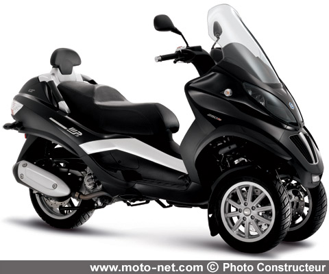 Test Piaggio MP3 LT : Le maxi scooter pour tous !