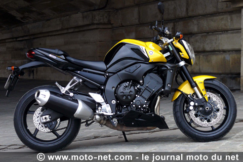Face à face Honda CB 1000 R - Yamaha FZ1 : duel chez les 1000 !