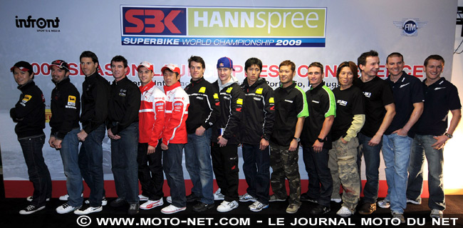 Nakano, Biaggi, Xaus, Corser, Fabrizio, Haga, Checa, Rea, Kiyonari, Tamada, Parkes, Kagayama, Neukirchner, Spies, Sykes - Essais Portimao : La saison 2009 de Mondial Superbike s'annonce chaude !