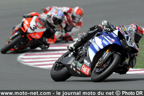 Ben Spies, Max Biaggi et Noriyuki Haga - Mondial Superbike Qatar 2009 : Spies dégaine et fait le hold up en Mondial Superbike !