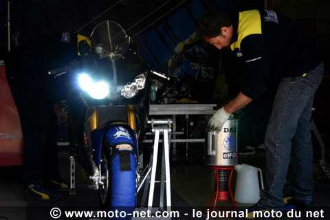 Power Research Team n°63 - Essais 24H Moto : Ça tourne déjà vite au Mans !