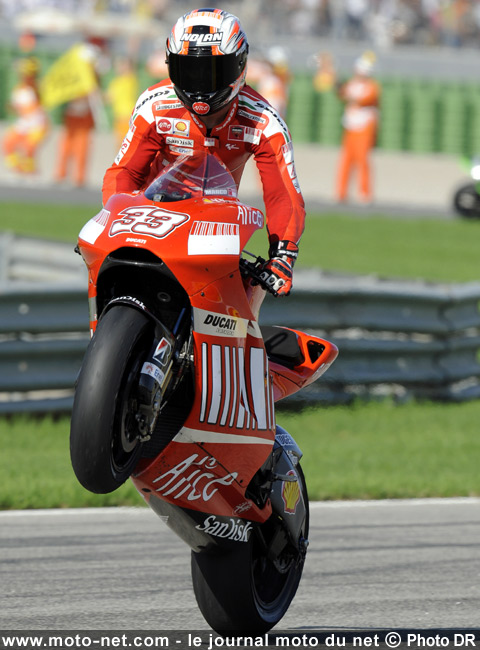 Marco Melandri (2008) - Grand Prix du Japon MotoGP 2009 : la présentation sur Moto-Net.Com