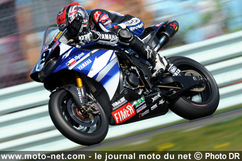 Ben Spies - Mondial Superbike Assen 2009 : Sur la piste, le duel Haga - Spies continue...