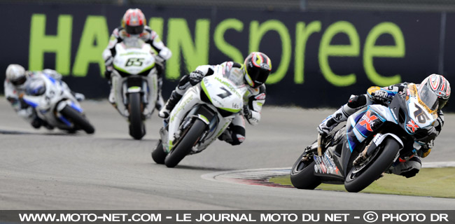 Neukirchner, Checa, Rea et Laconi - Mondial Superbike Assen 2009 : Sur la piste, le duel Haga - Spies continue...