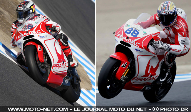 Mika Kallio et Niccolo Canepa - Grand Prix d'Espagne MotoGP 2009 : la présentation sur Moto-Net.Com