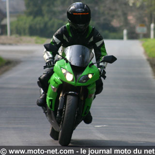 Essai Kawasaki ZX-6R 2009