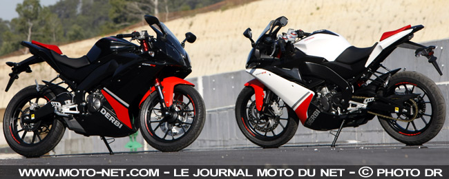 Test Derbi 125 GPR ET DRD SM/R : Trois balles rouges déboulent cette année !