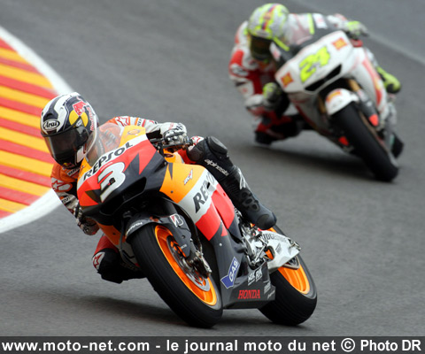 Dani Pedrosa et Toni Elias - Attention fragile : Pedrosa espère être rétabli pour Barcelone