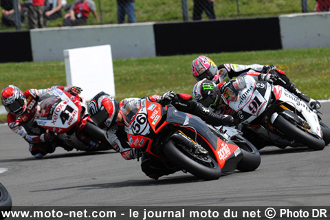 Nakano, Haslam, Rea et Haga - Mondial Superbike Grande-Bretagne 2009 : Big Ben remet les pendules à l'heure !