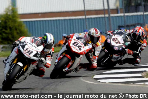 Leon Haslam, Michel Fabrizio et Shane Byrne - Mondial Superbike Grande-Bretagne 2009 : Big Ben remet les pendules à l'heure !