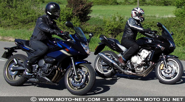 Face à face CBF 600 S / XJ6 Diversion : les basiques contre-attaquent