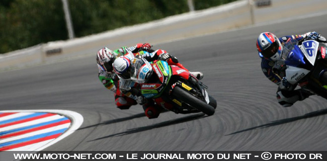 Foret, Lascorz et Fujiwara - Mondial Superbike République Tchèque 2009 : Le King of Brno frappe encore