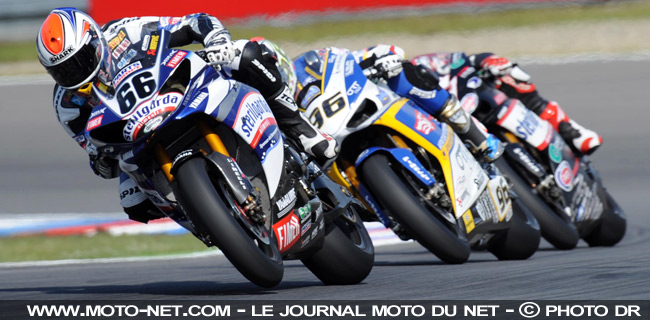 Tom Sykes, Jakub Smrz et Shane Byrne - Mondial Superbike République Tchèque 2009 : Le King of Brno frappe encore