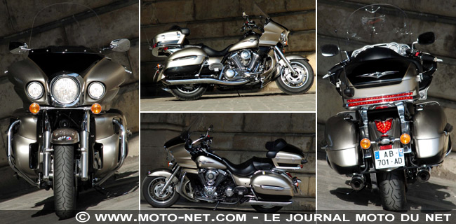 Face à Face Kawasaki VN 1700 Voyager / Triumph Rocket III Touring : 4 000 cc pour les vacances !