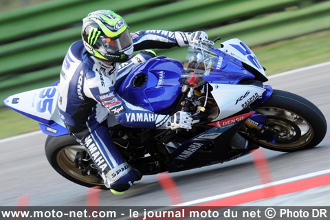 Crutchlow - Mondial Superbike Italie 2009 : Le suspense monte de deux crans à Imola !