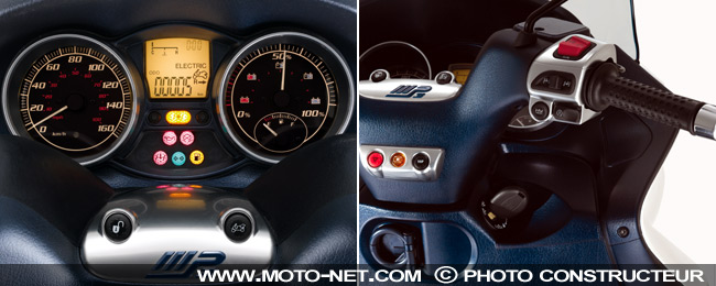 Test Piaggio MP3 Hybrid : Prise de contact avec le MP3 Hybrid