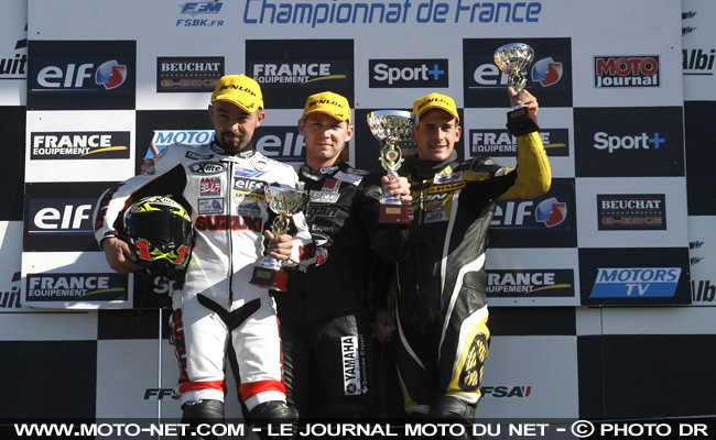 Championnat de France SBK 2009 Finale à Albi : Sébastien Gimbert et Mathieu Gines champions de France 2009