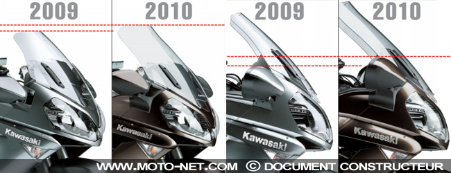 Essai Kawasaki 1400GTR - La nouvelle GTR : plus confortable et sécurisante