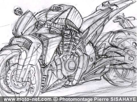 Un lecteur de Moto-Net.Com imagine les lignes de la MV Agusta F3 !