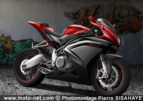 Un lecteur de Moto-Net.Com imagine les lignes de la MV Agusta F3 !