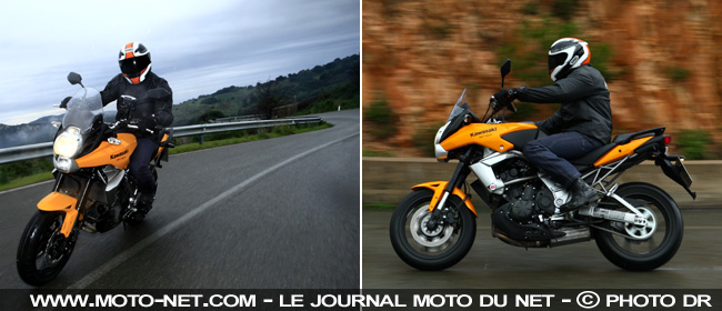 Test Versys 2010 : Kawasaki corrige son tir