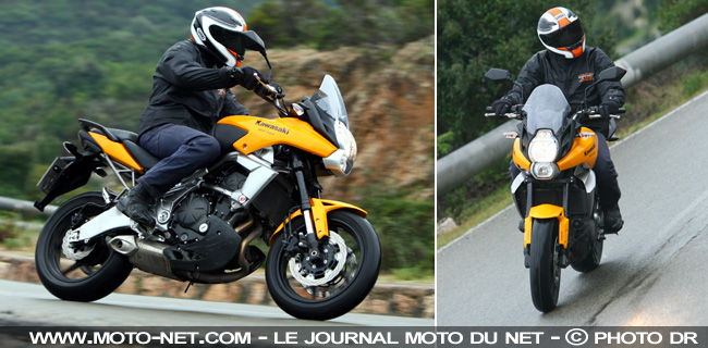 Test Versys 2010 : Kawasaki corrige son tir
