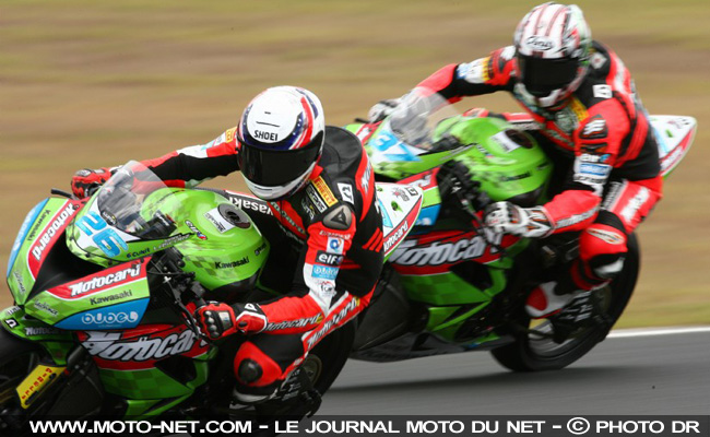Lascorz et Fujiwara - WSBK Australie : Un week-end presque parfait pour Haslam !