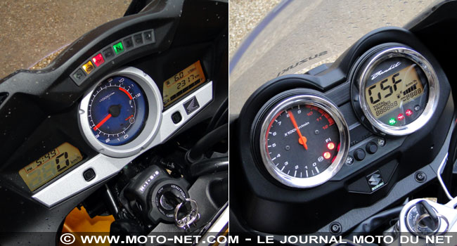 Honda CBF1000 F / Suzuki Bandit 1250 S : les gros Routsters !